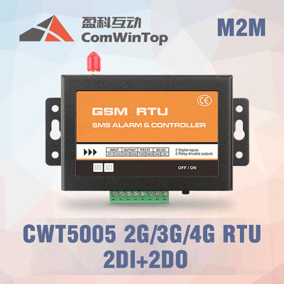 China CWT5005B het industriële GSM RTU Alarm van Controlemechanismesms met het Relaisoutput van 2Di 1 leverancier