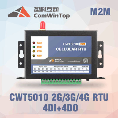China CWT5010 het industriële Gsm Rtu Alarm van Controlemechanismesms met 4 Di en 4Do leverancier